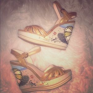 Coach wedge sandals